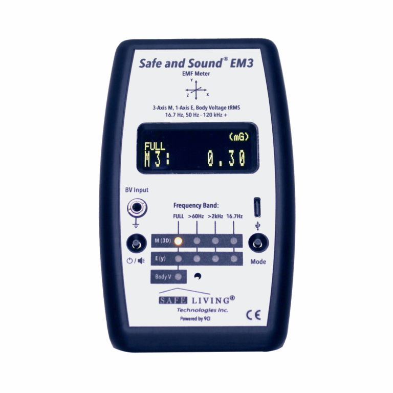 Professional EMF Meter safe-and-sound-em3-emf-meter