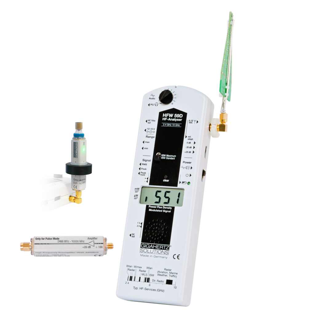 Gigahertz Solutions  - HFW59D RF Meter (2.4 GHz - 10 GHz)