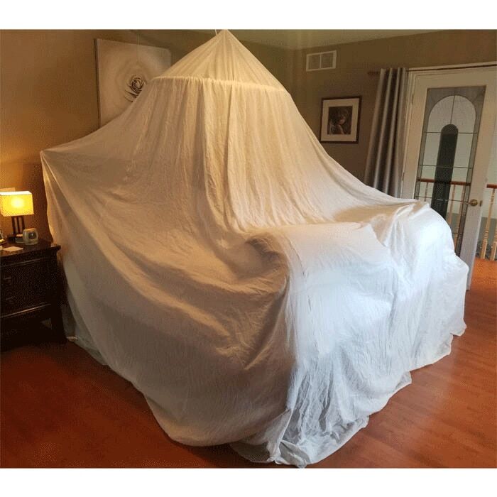 Swiss Shield Naturell Travel Bed Canopy