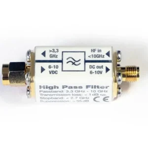 High Pass Filter With DC PASS HP33_G10