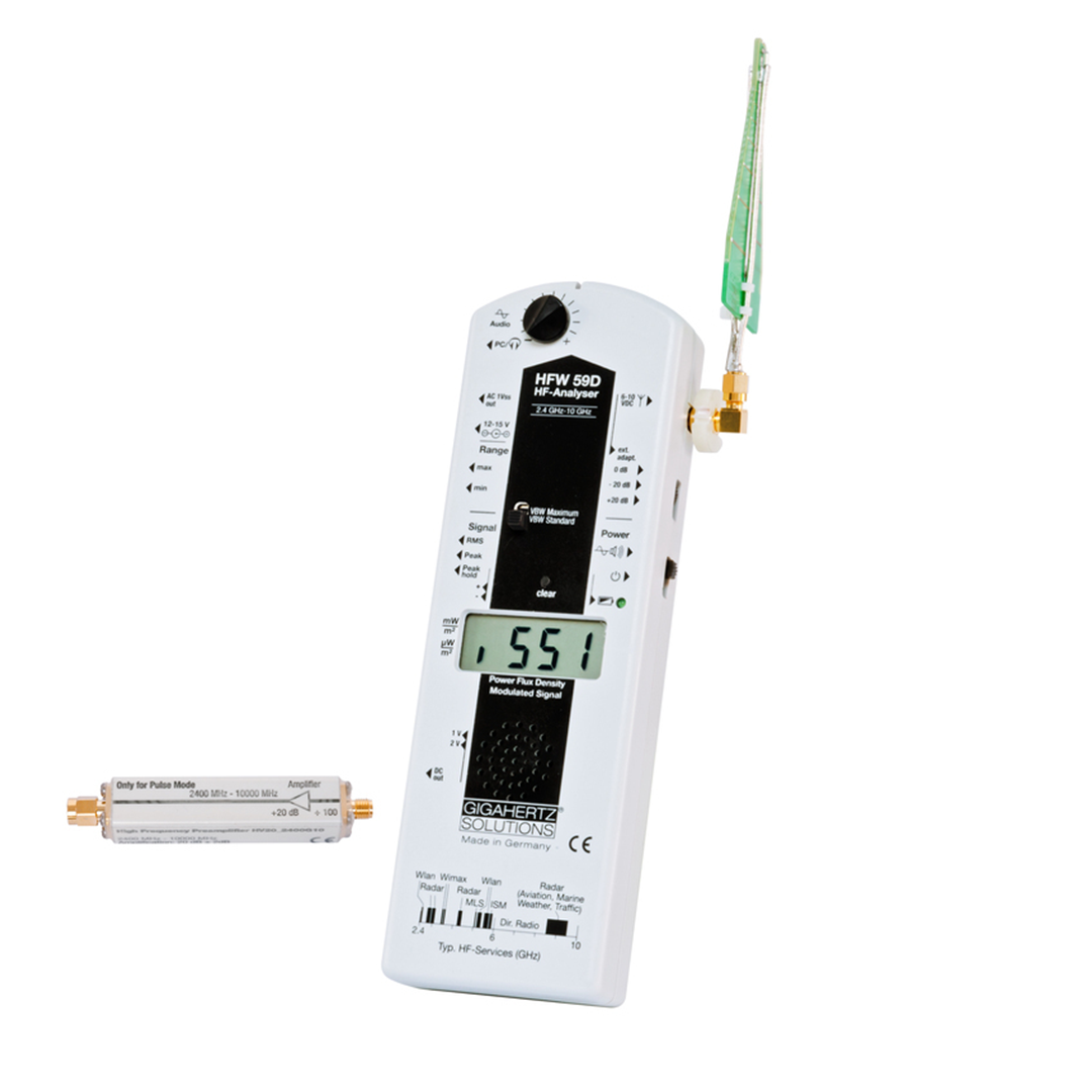 Gigahertz Solutions  - HFW59D RF Meter (2.4 GHz - 10 GHz)