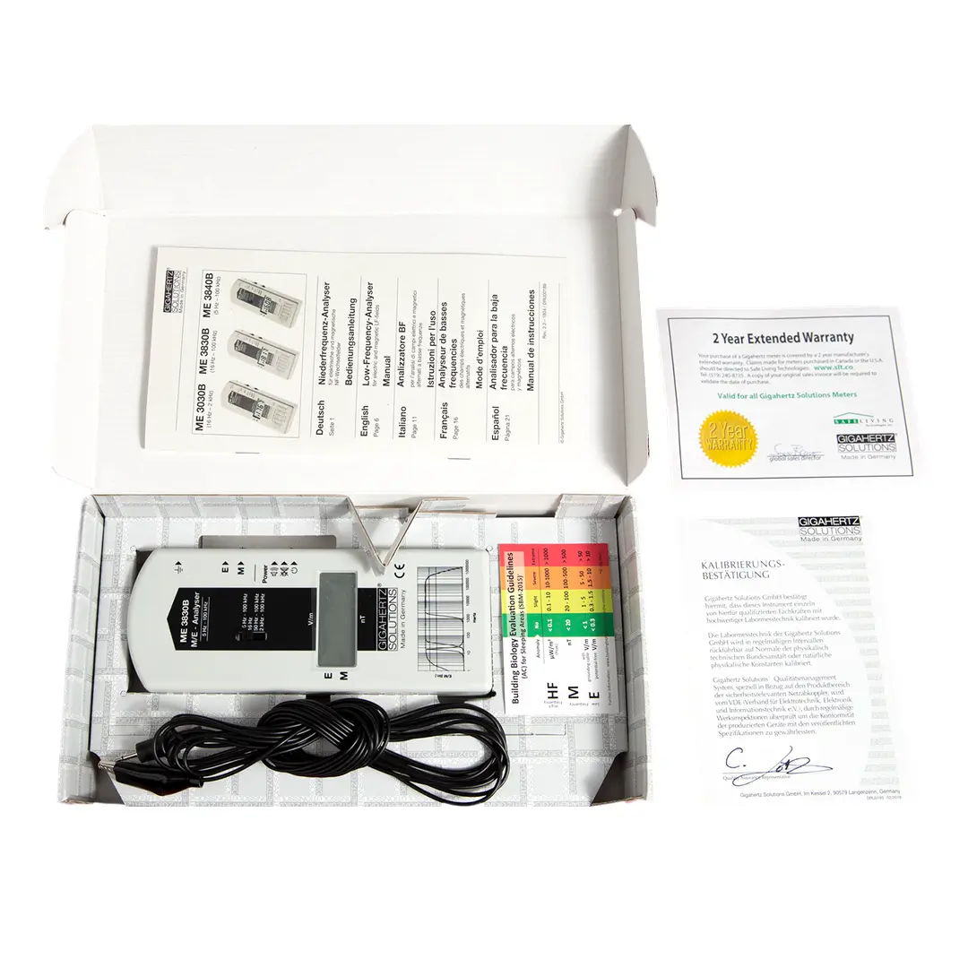 Gigahertz Solutions EMF Meter ME3830B In Box