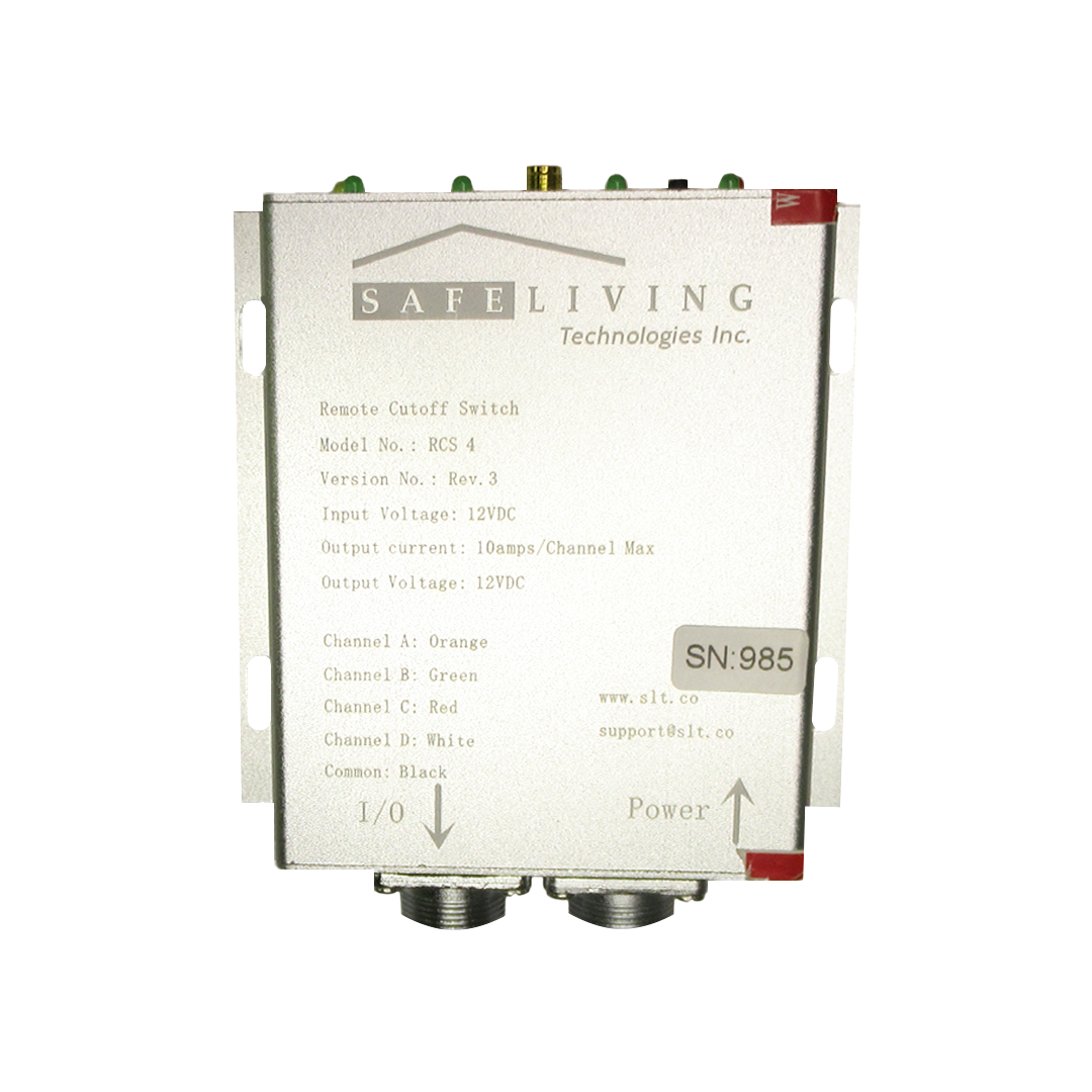 Safe Living Technologies RCS4 Remote Cutoff Switch, RCS4 Remote Cut Off Switch Front, EMF Protection
