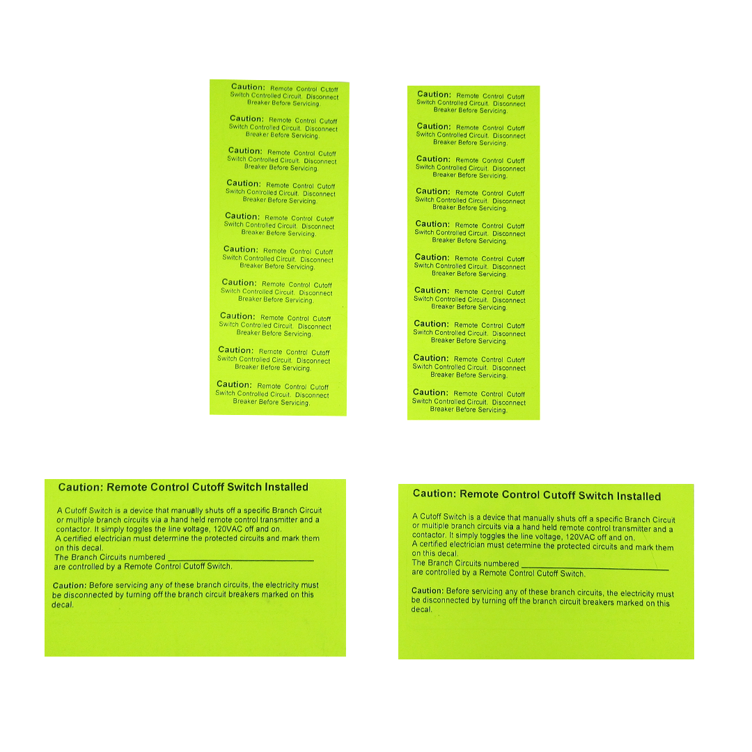 Safe Living Technologies RCS4 Remote Cutoff Switch, EMF Protection