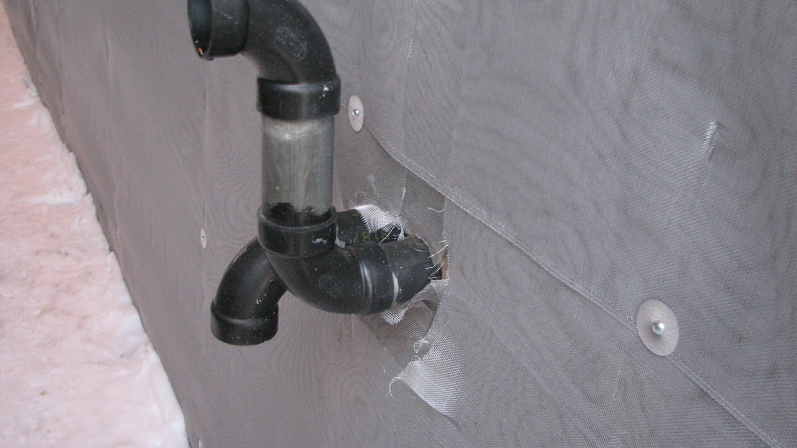 Signal Protect AM2 Aluminum Mesh on Wall