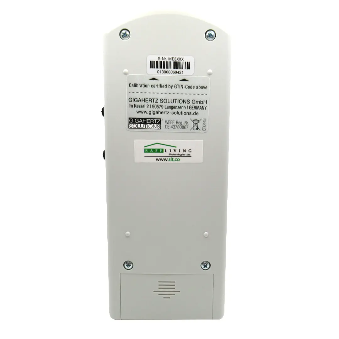 Gigahertz Solutions EMF Meter ME3830B Back
