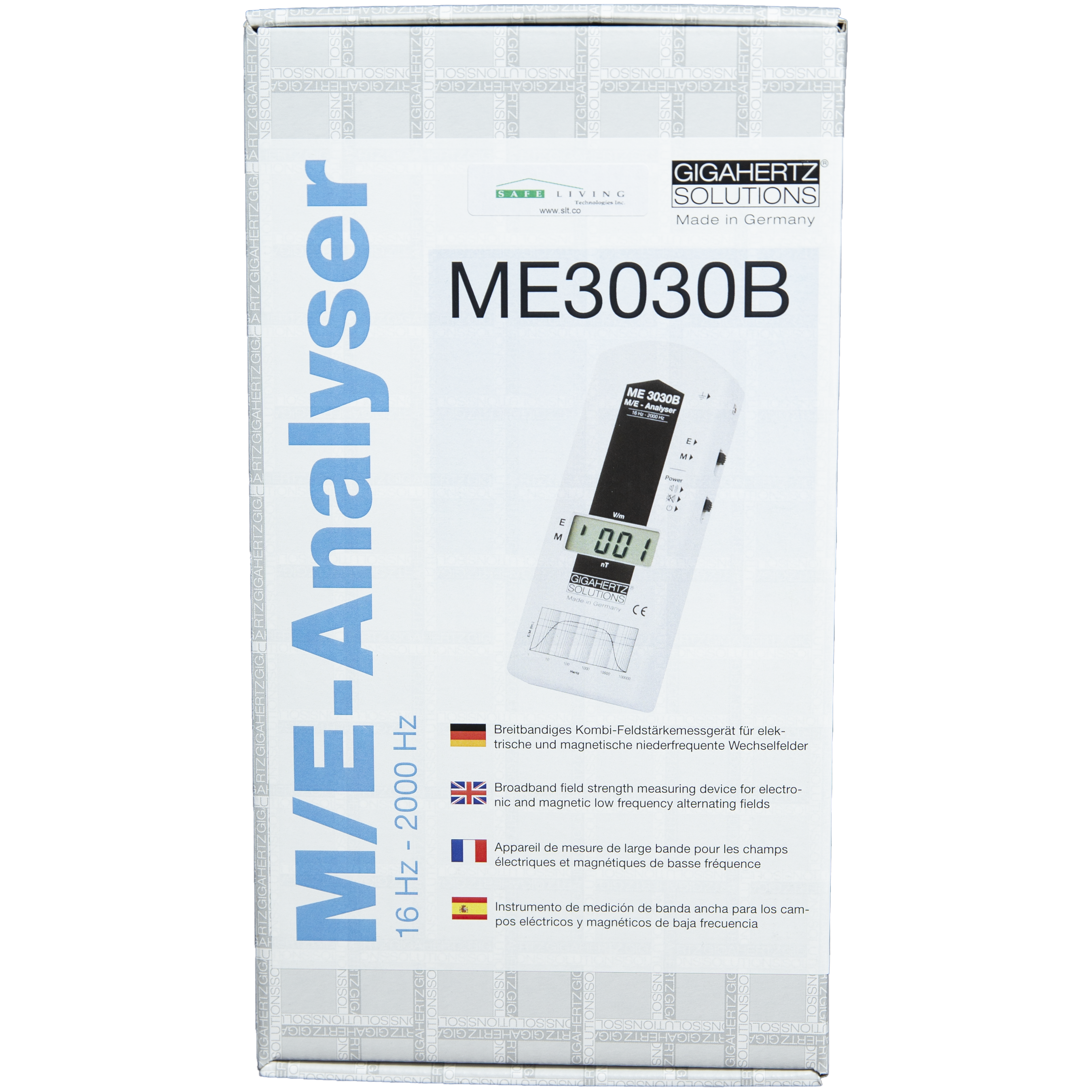 Gigahertz Solutions EMF Meter ME3030B Box