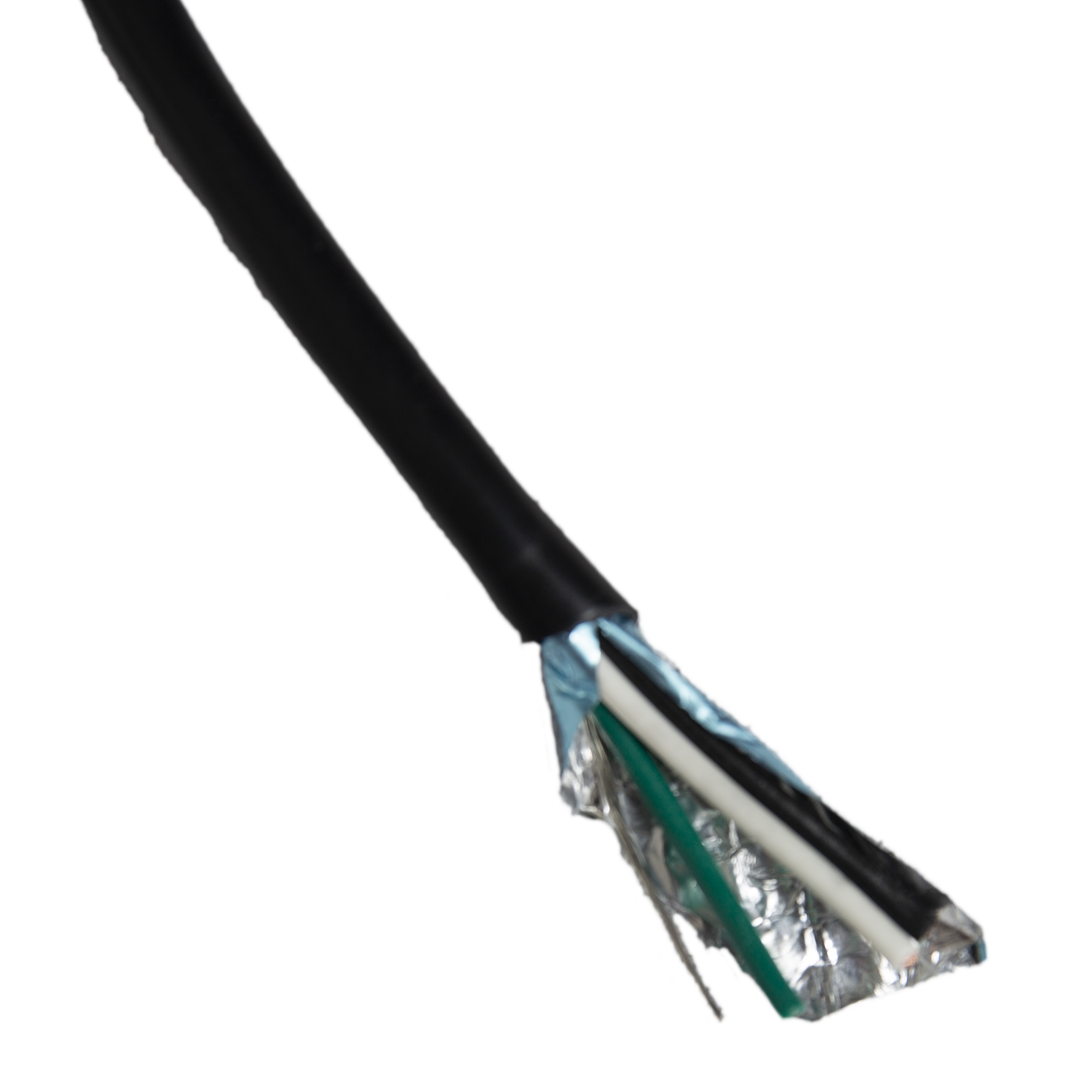 Safe Living Technologies Shielded Power Cord End Removed (Useful to have an electrician rewire a device that requires a shielded power cord ie lamp)